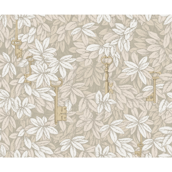 Cole & Son Wallcovering Chiavi Segrete Parchment Wallcovering PAPER - 100% United Kingdom </p><p>Repeat: H: 27, V: 22.4 27 - My Fabric Connection -
