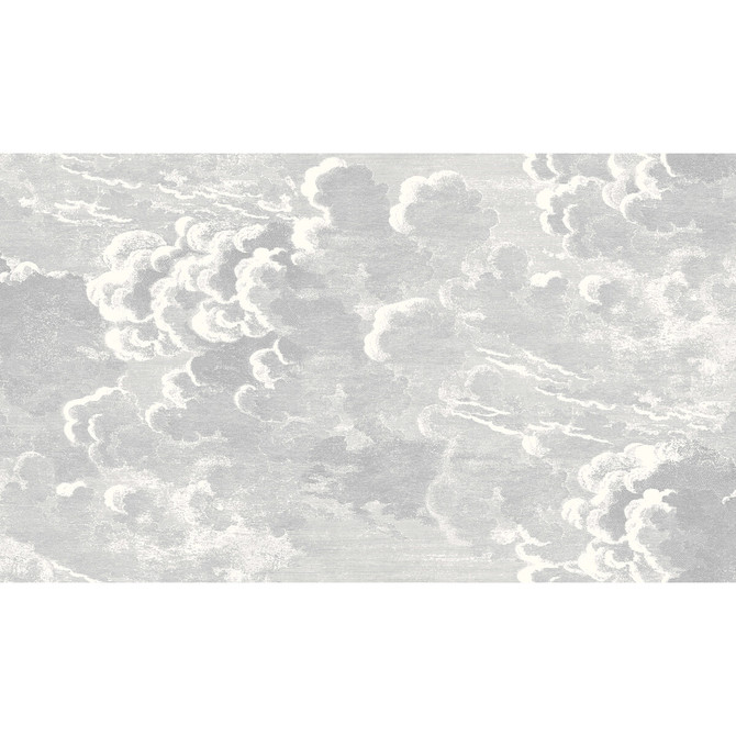 Cole & Son Wallcovering Nuvolette Soot/Snow COLE & SON FORNASETTI SENZA TEMPO PAPER - 100% United Kingdom - Horizontal: 54 and Vertical: 31.5 54 - My Fabric Connection -