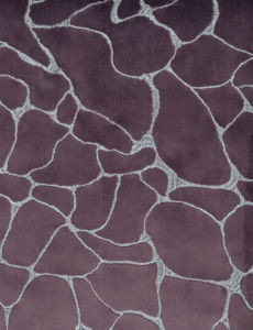 Norbar Fabric Darwin Heather Moon 427 VELVET 100% POLYESTER CHINA 15 1/4"V 26 3/4"H 58 - My Fabric Connection -