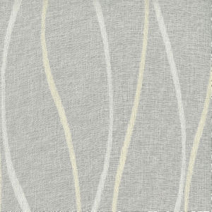 Norbar Fabric Franco Parchment SHEER TRENDS 100% POLYESTER CHINA 15"V 18"H 118 - My Fabric Connection -