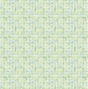 Norbar Fabric Izula Lilypad PRISM CARNIVAL 100% COTTON DUCK INDIA 3 3/8"V 3 3/8"H 54 - My Fabric Connection -