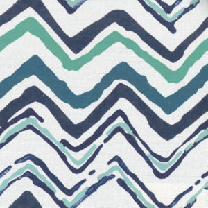 Norbar Fabric Kongo Caribe 65 65% POLYESTER 35% COTTON SPAIN 6 1/2"V 18"H 55 - My Fabric Connection -