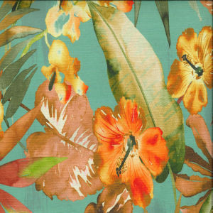 Norbar Fabric Matrix Sky 35 65% POLYESTER 35% COTTON SPAIN 27 1/2"V 27 1/2"H 55 - My Fabric Connection -