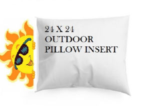 Norbar Fabric Outdoor 2424 Insert PILLOW INSERT POLY FILL POLY COVER USA - My Fabric Connection -