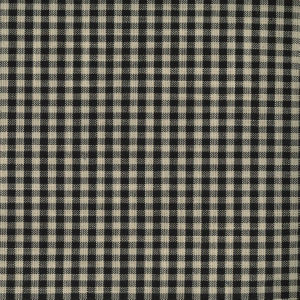 Norbar Fabric Pilar Black CHECKER 100% POLYESTER CHINA 1/2"V 1/2"H 56 - My Fabric Connection -