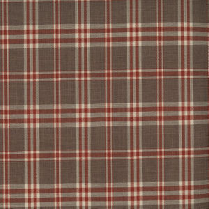 Norbar Fabric Pollack Redstone CHECKER 100% POLYESTER CHINA 3 3/4" 3 3/4"H 56 - My Fabric Connection -