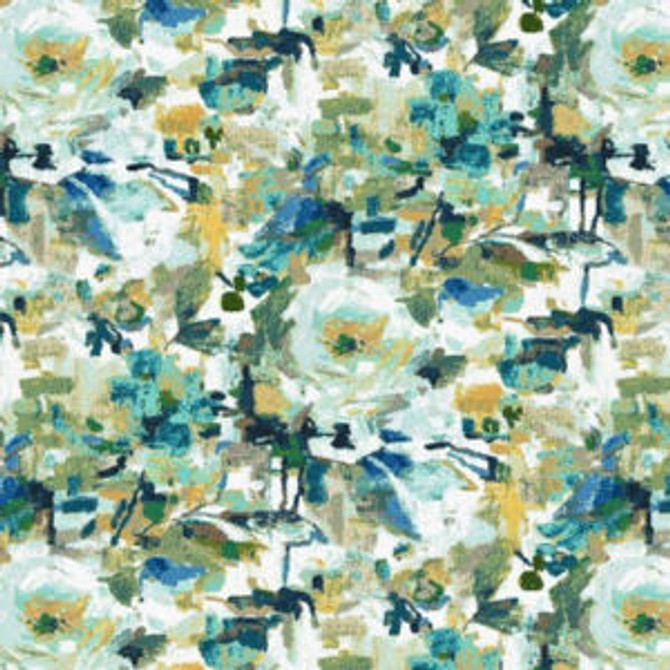 Norbar Fabric Rizzo Bayside PRISM CARNIVAL 100% COTTON TURKEY 25"V 27"H 54 - My Fabric Connection -