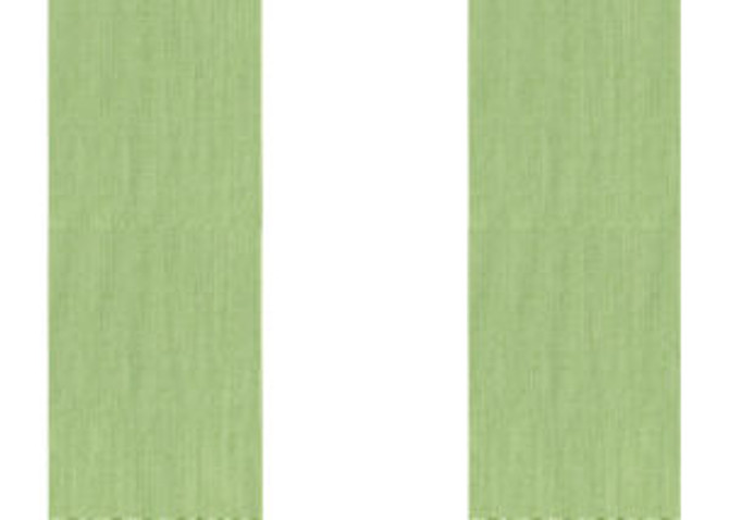 Norbar Fabric Sunset Celery 317 SUNBURST 100% SOLUTION DYED POLYESTER TAIWAN 8"H 54 - My Fabric Connection -