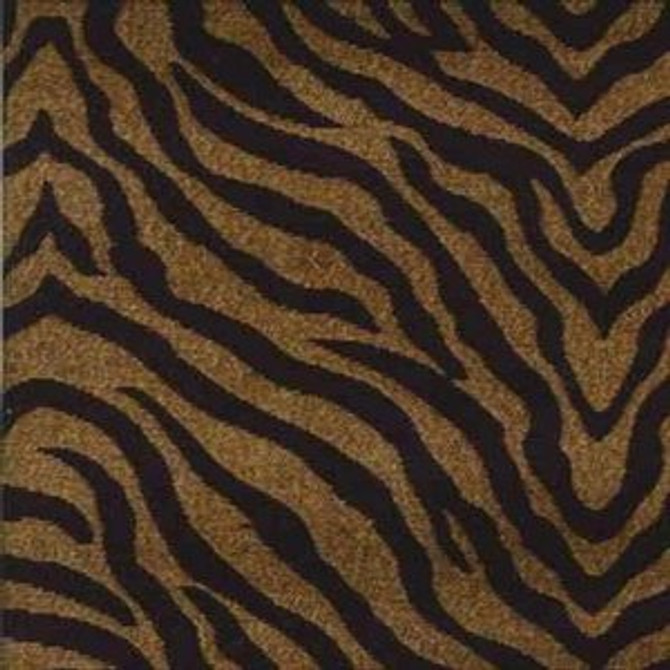 Norbar Fabric Tiger Gold 75% RAYON 25% POLYESTER CHINA H-14" V-18" 56" - My Fabric Connection -