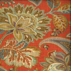 Norbar Fabric Vanessa Pompeii 55% LINEN 45% RAYON CHINA 25 3/4"V 27 1/2"H 54 - My Fabric Connection -