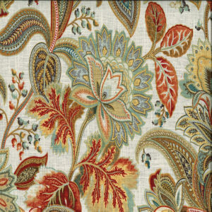 Norbar Fabric Vanessa Tapestry 55% LINEN 45% RAYON CHINA 25 3/4"V 27 1/2"H 54 - My Fabric Connection -