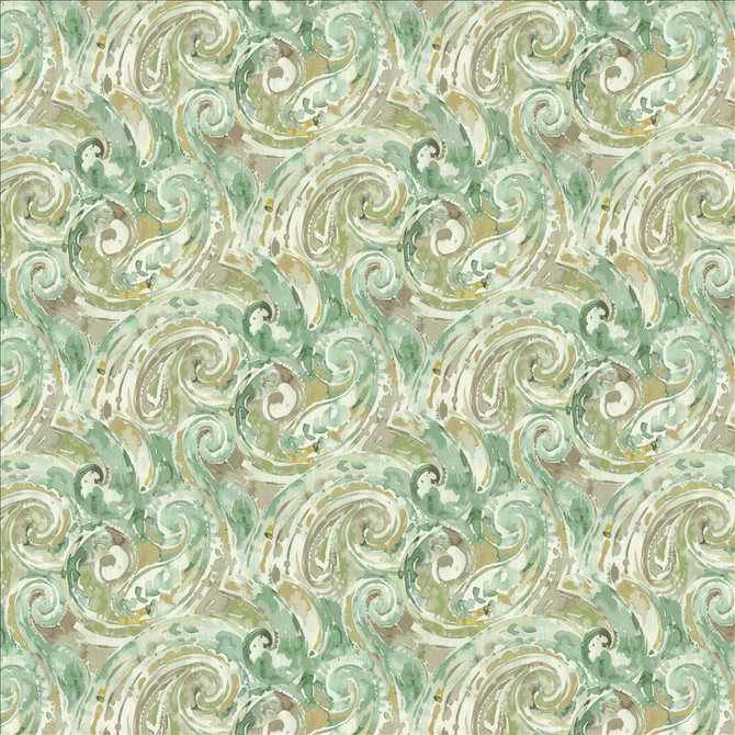 Kasmir Fabric Abstract Paisley Seaspray 1453 100% Cotton
 SOUTH KOREA 30,000 Wyzenbeek Double Rubs </p><p>Repeat: Horizontal: 18 inches and Vertical: 17 4/8 inches 54 - My Fabric Connection -