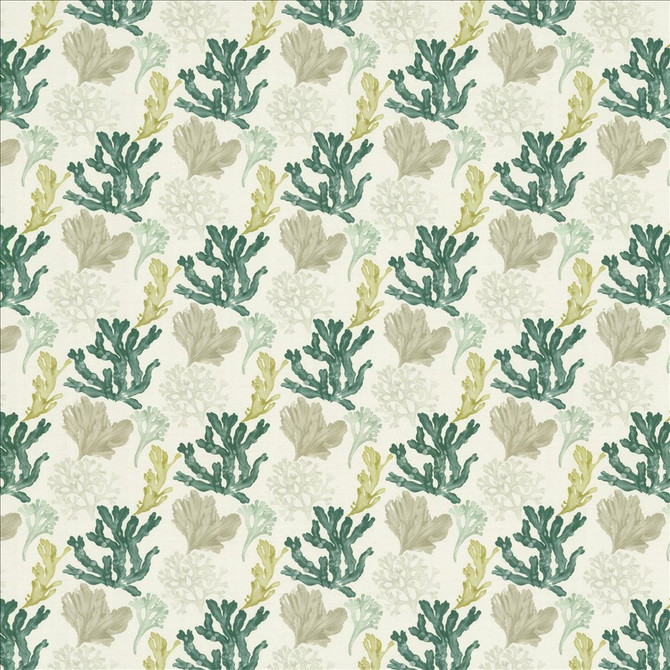Kasmir Fabric Aquata 55 Turquoise 1455 65% Polyester
35% Cotton
 SPAIN </p><p>Repeat: Horizontal: 11 inches and Vertical: 9 6/8 inches 55 - My Fabric Connection -