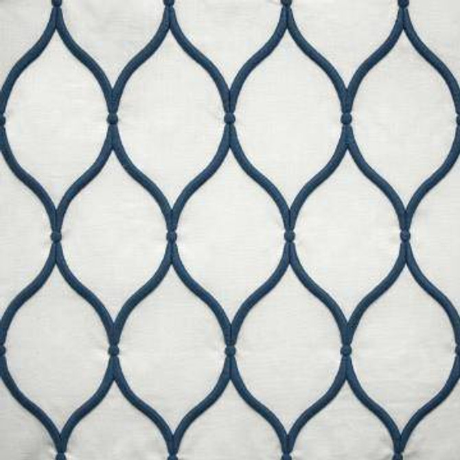 Kasmir Fabric Ashbury Ogee Navy 1458 / 4 55% Cotton
40% Polyester
5% Linen 50,000 Wyzenbeek Double Rubs </p><p>Repeat: Horizontal: 4 Inches and Vertical: 7 6/8 Inches 52 Inches - My Fabric Connection -