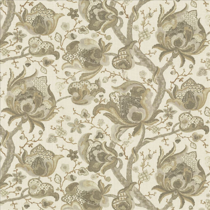 Kasmir Fabric Avonlea Grey 1457 55% Linen
45% Rayon
 USA 15,000 Wyzenbeek Double Rubs Horizontal: 54 inches and Vertical: 27 inches 54 - My Fabric Connection -