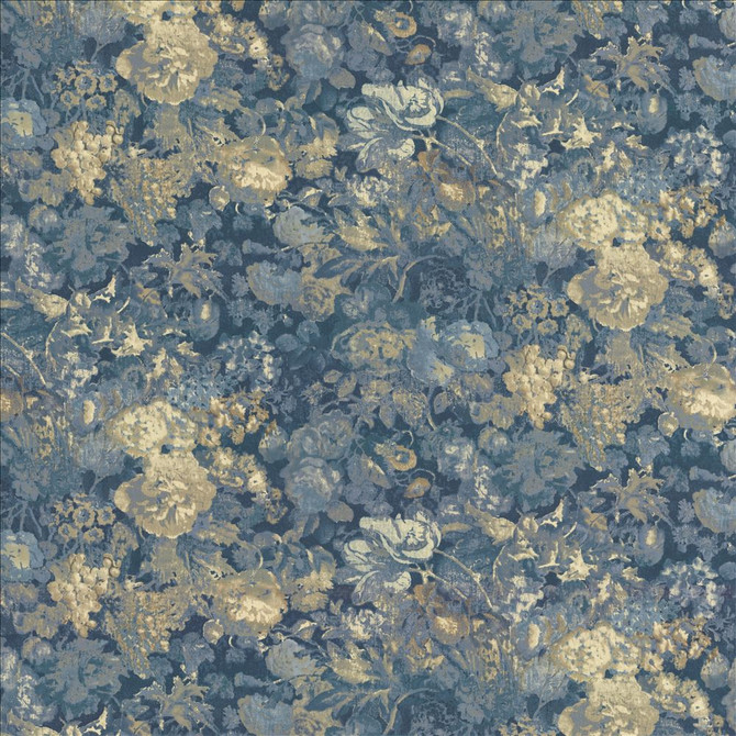 Kasmir Fabric Bleeker Midnight Blue 1463 100% Cotton
 CHINA </p><p>Repeat: Horizontal: 54 inches and Vertical: 26 4/8 inches 54 - My Fabric Connection -