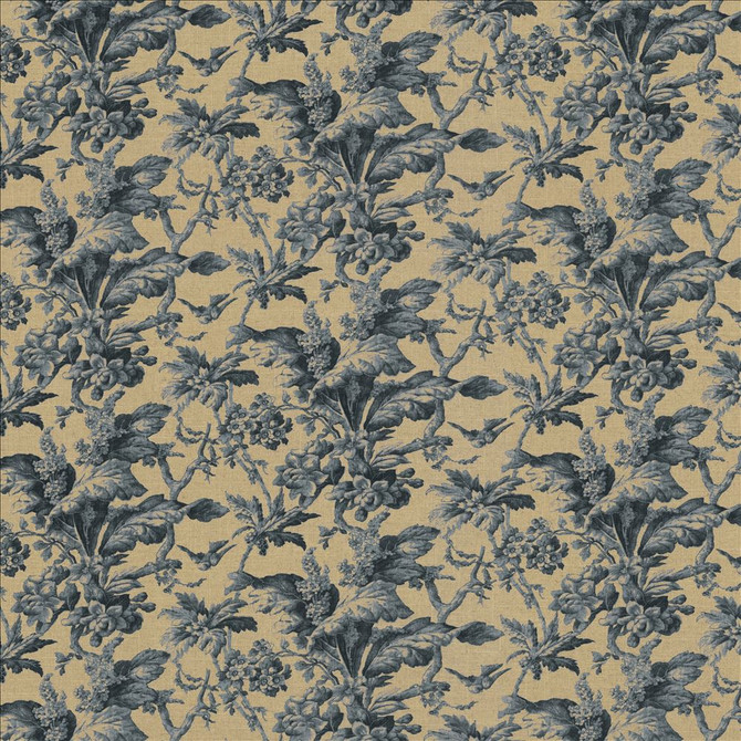 Kasmir Fabric Connolly Park Midnight 1463 55% Linen
45% Rayon
 CHINA </p><p>Repeat: Horizontal: 27 inches and Vertical: 13 2/8 inches 54 - My Fabric Connection -