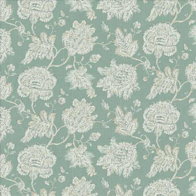 Kasmir Fabric Definitive Cloud 1453 55% Linen
45% Rayon
 USA </p><p>Repeat: Horizontal: 54 inches and Vertical: 18 inches 54 - My Fabric Connection -