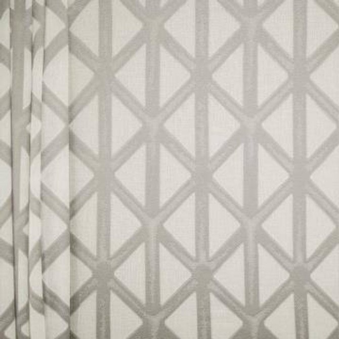 Kasmir Fabric Frankie Platinum 1465 / 5 100% Polyester Not Tested </p><p>Repeat: Horizontal: 7 5/8 Inches and Vertical: 7 6/8 Inches 118 Inches - My Fabric Connection -