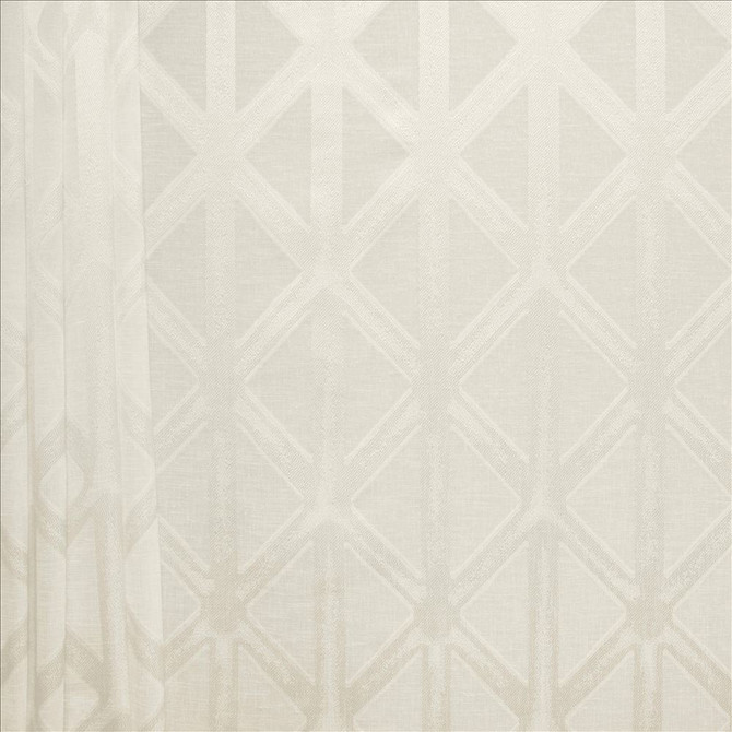 Kasmir Fabric Frankie Snow 1465 100% Polyester
 TURKEY Not Tested </p><p>Repeat: Horizontal: 7 5/8 inches and Vertical: 7 6/8 inches 118 - My Fabric Connection -