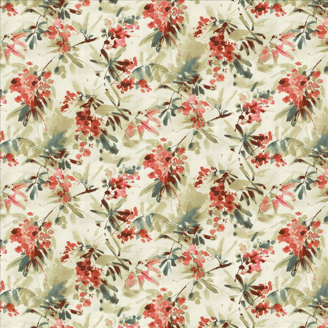 Kasmir Fabric Graceful Bloom Pink 1452 100% Cotton
 INDIA 9,000 Wyzenbeek Double Rubs </p><p>Repeat: Horizontal: 27 inches and Vertical: 16 inches 54 - My Fabric Connection -