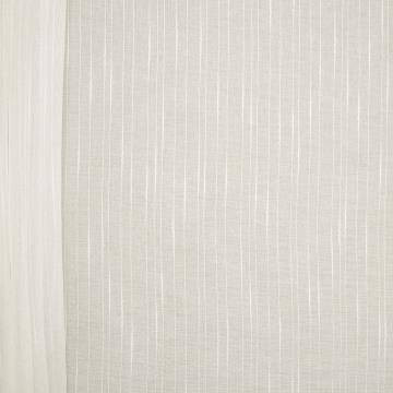 Kasmir Fabric Janet Eggshell 1465 / 50 100% Polyester Not Tested </p><p>Repeat: Horizontal: 4 6/8 Inches and Vertical: N/A 118 Inches - My Fabric Connection -
