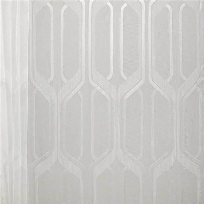 Kasmir Fabric Mina Snow 1465 100% Polyester
 TURKEY Not Tested </p><p>Repeat: Horizontal: 9 inches and Vertical: 22 4/8 inches 118 - My Fabric Connection -