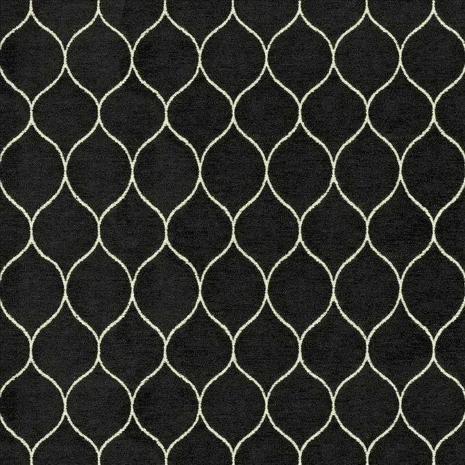Kasmir Fabric Oh Geez Onyx 1451 85% Polyester
15% Cotton
 CHINA </p><p>Repeat: Horizontal: 2 inches and Vertical: 3 inches 54 - My Fabric Connection -