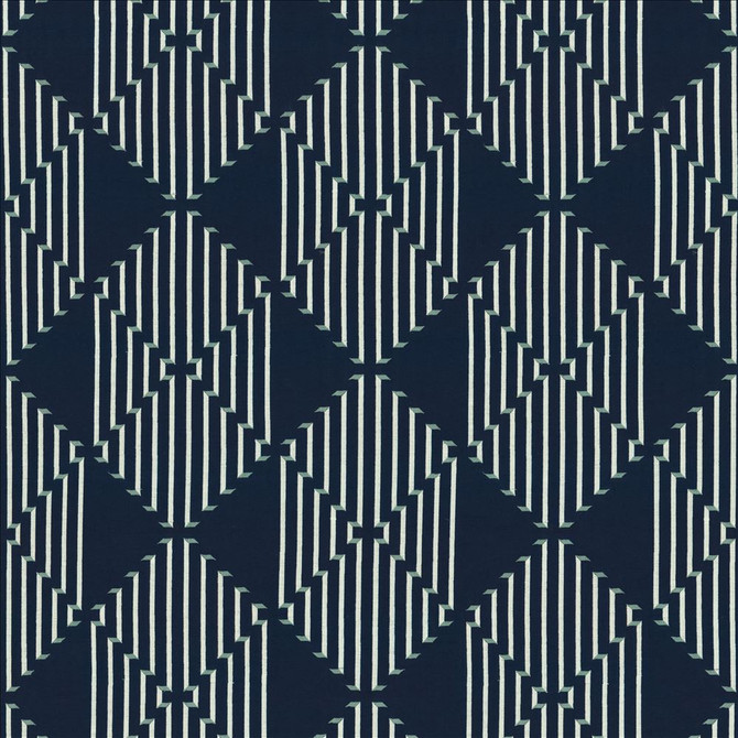 Kasmir Fabric Pennybrook Navy 1458 80% Cotton
20% Polyester
 INDIA </p><p>Repeat: Horizontal: 17 3/8 inches and Vertical: 15 inches 54 - My Fabric Connection -