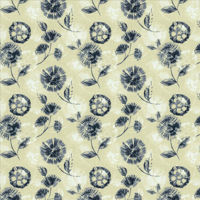 Kasmir Fabric Renew Navy 1454 100% Cotton
 INDIA 9,000 Wyzenbeek Double Rubs Horizontal: 13 4/8 inches and Vertical: 12 4/8 inches 54 - My Fabric Connection -