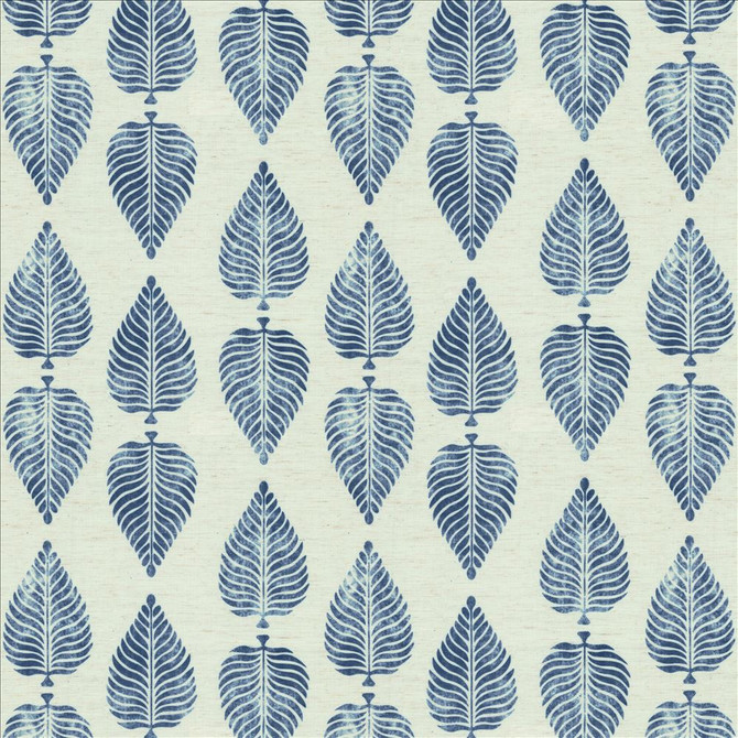 Kasmir Fabric Turning Leaf Ink 1456 97% Polyester
3% Linen
 CHINA 30,000 Wyzenbeek Double Rubs Horizontal: 13 4/8 inches and Vertical: 12 4/8 inches 54 - My Fabric Connection -