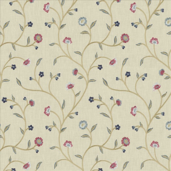 Kasmir Fabric Woburn Park Potpourri See sample 52% Cotton
48% Polyester
 INDIA 30,000 Wyzenbeek Double Rubs </p><p>Repeat: Horizontal: 8 6/8 inches and Vertical: 9 2/8 inches 54 - My Fabric Connection -