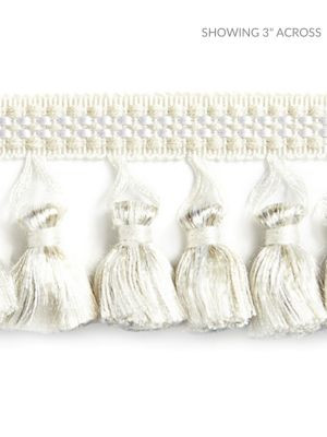 Scalamandre Trim Plaza Tassel Fringe Winter SCFT15050001 NOVANTA PASSEMENTERIE 54% FIBRANNE 46% RAYON CHINA LIGHT DUTY Horizontal: 0" and Vertical: 0" 2.25 - My Fabric Connection -