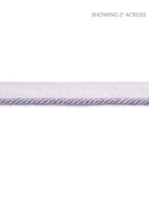 Scalamandre Trim Avenue Cord Lilac SCC3150012 NOVANTA PASSEMENTERIE 16% FIBRANNE 2% ACRYLIC, 38% POLYESTER 26% COTTON 18% RAYON CHINA LIGHT DUTY Horizontal: 0" and Vertical: 0" 0.13 - My Fabric Connection -