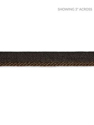 Scalamandre Trim Avenue Cord Chocolate SCC3150023 NOVANTA PASSEMENTERIE 16% FIBRANNE 2% ACRYLIC, 38% POLYESTER 26% COTTON 18% RAYON CHINA LIGHT DUTY Horizontal: 0" and Vertical: 0" 0.13 - My Fabric Connection -