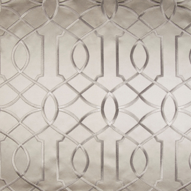 Norbar Fabric Boomerang Stainless Steel PARAMOUNT 60% COTTON 40% POLYESTER INDIA 9 1/4"V 5 1/4"H 52 - My Fabric Connection -