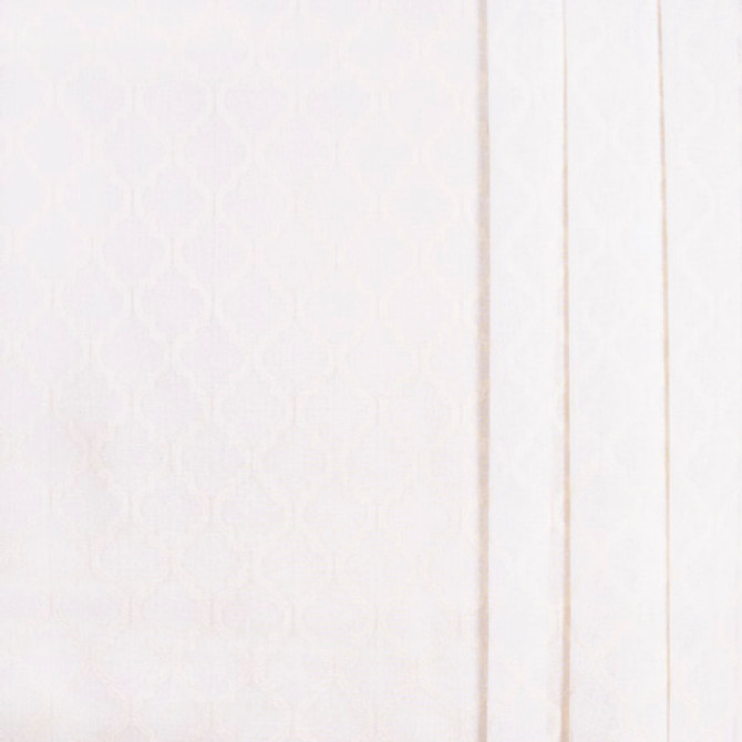 Carole Fabric Turn Around Alabaster Sheer Marvel 100% Polyester TURKEY N/A Horizontal: 3 1/8" and Vertical: 4" V 118" - My Fabric Connection -