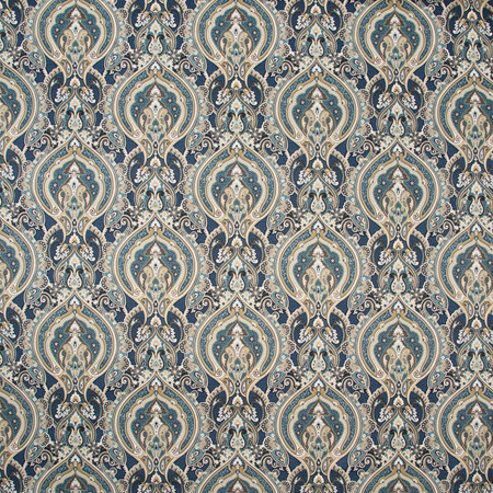 Carole Fabric Centuries Old Moonlit Sky Blue Forest 100% Cotton-SSR India N/A </p><p>Repeat: 13 1/2" V, 13 1/2" H 54" - My Fabric Connection -