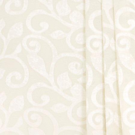Carole Fabric Scroll Away Parchment Sheer Marvel 90% Polyester, 10% Linen CHINA N/A Horizontal: 14 3/4" and Vertical: 20 7/8" V 118" - My Fabric Connection -
