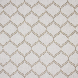 Carole Fabric Undertow Dove Looking Glass 50% Polyester, 40% Cotton, 10% Linen CHINA 5 3/4" V, 7 3/4" H 52" - My Fabric Connection -