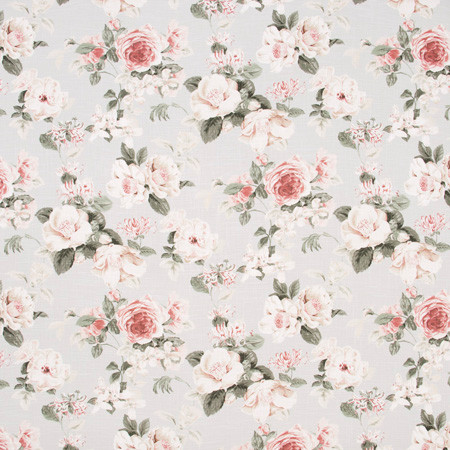 Carole Fabric Welcome Summer Peony Geranium 55% Linen, 45% Viscose UK Passes 18,000 Circular Rubs Martindale </p><p>Repeat: 25 1/4" V, 13 1/2" H HD 52375" - My Fabric Connection -