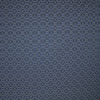 Carole Fabric Roll Out Navy Festive Flair 100% Polyester India N/A Horizontal: 2 3/8" and Vertical: 2 3/8" V 55" - My Fabric Connection -