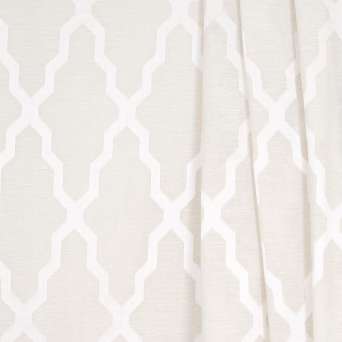 Carole Fabric In The Path Ivory Sheer Marvel 90% Polyester, 10% Linen CHINA N/A Horizontal: 145 and Vertical: 75 118 - My Fabric Connection -