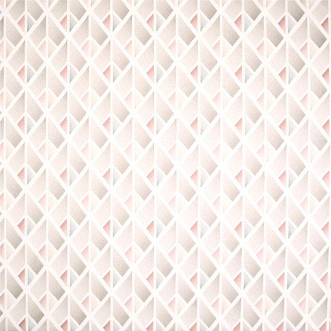 Carole Fabric Problem Solved Powder Geranium 70% Cotton, 30% Polyester India N/A Horizontal: 5 1/2" and Vertical: 6 1/4" V 515" - My Fabric Connection -