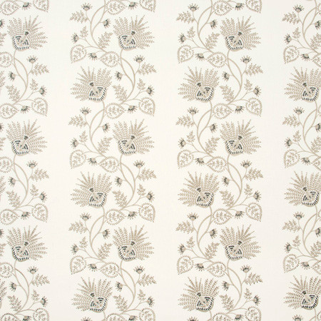 Carole Fabric Love & Respect Natural Birch 52% Polyester, 48% Cotton India 12 1/2" V, 12 1/2" H 51" - My Fabric Connection -