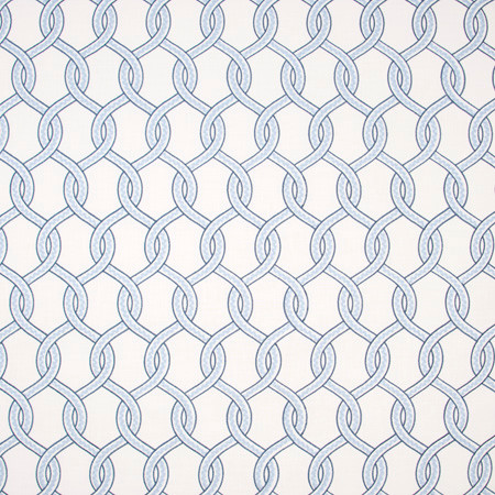 Carole Fabric Curve Away Marina Haven 73% Cotton, 27% Polyester India 9 1/4" V, 4 1/2" H 54" - My Fabric Connection -