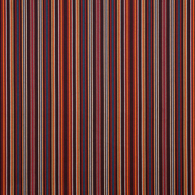 Sunbrella Fabric 56106 Cultivate Tandoori Cushion Furniture Drapery Fabrics > Sunbrella Stripes 100% Acrylic USA or Imported 8.87" 54" - My Fabric Connection -