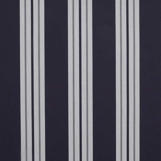 Sunbrella Fabric 4902 Captain Navy / Natural Classic Sunbrella Awning Stripes 100% Sunbrella® Acrylic USA or Imported 10-Year Horizontal: and Vertical: 46 in. - My Fabric Connection -