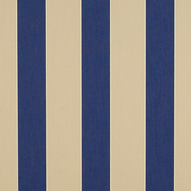 Sunbrella Fabric 4921 Mediterranean / Canvas Block Stripe Sunbrella Awning Stripes 100% Sunbrella® Acrylic USA or Imported 10-Year Horizontal: and Vertical: 46 in. - My Fabric Connection -