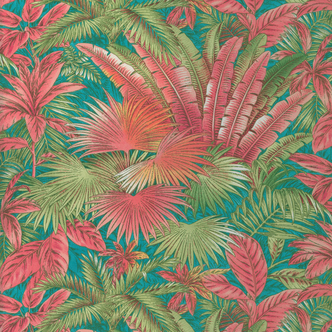 Tommy Bahama Home Fabric Tbo Bahamian Bree Capri 802590 - 100% SPUN Polyester PAKISTAN 51000 Horizontal: 27 and Vertical: 27 54 - My Fabric Connection -